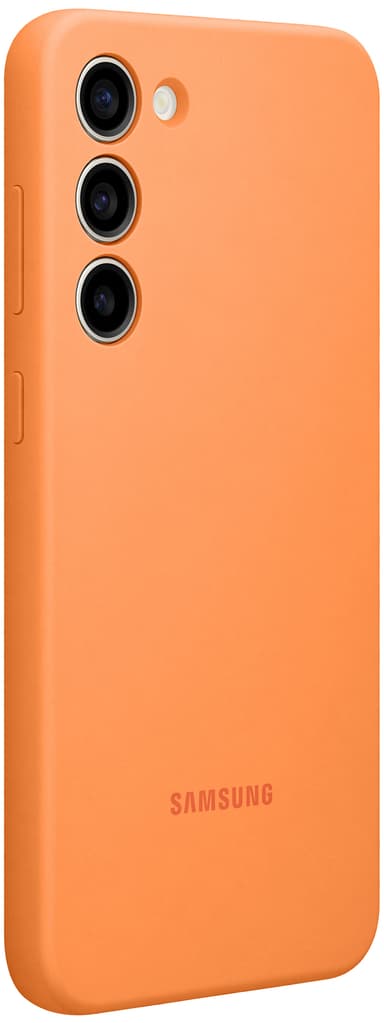 Samsung Galaxy S23+Silicone mobilskal (orange)