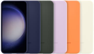 Samsung Galaxy S23+Silicone mobilskal (orange)