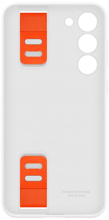 Samsung Galaxy S23+ Silicone Grip fodral (vitt)