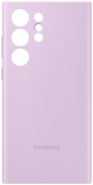 Samsung Galaxy S23 Ultra Silicone mobilskal (lila)