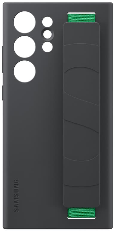 Samsung Galaxy S23 Ultra Silicone Grip fodral (svart)