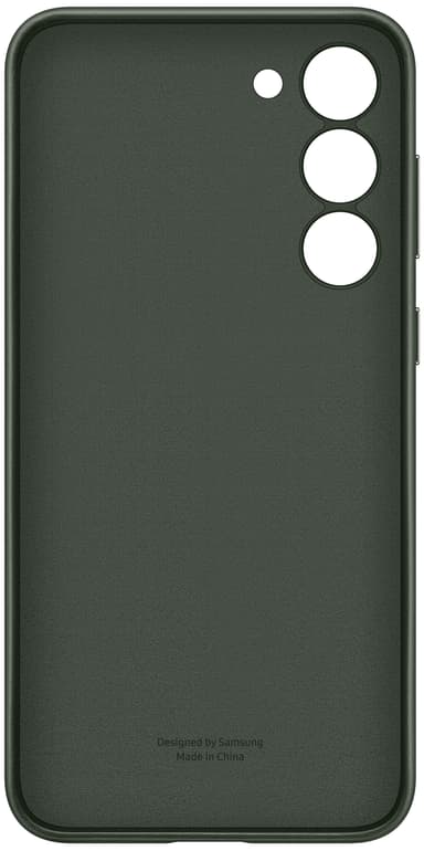 Samsung Galaxy S23+ Leather fodral (grönt)