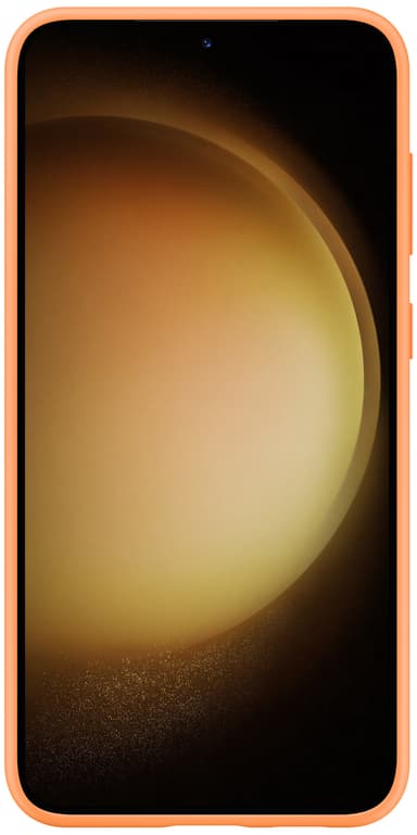 Samsung Galaxy S23+Silicone mobilskal (orange)