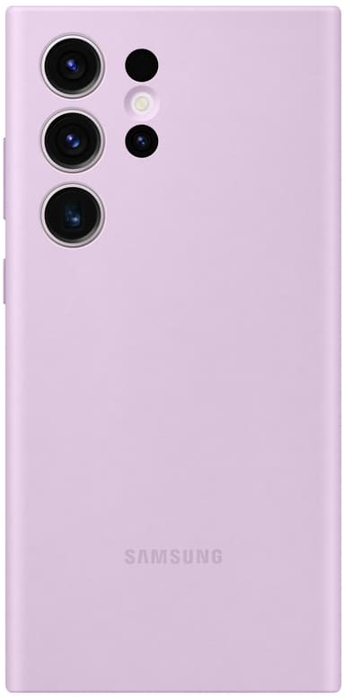 Samsung Galaxy S23 Ultra Silicone mobilskal (lila)