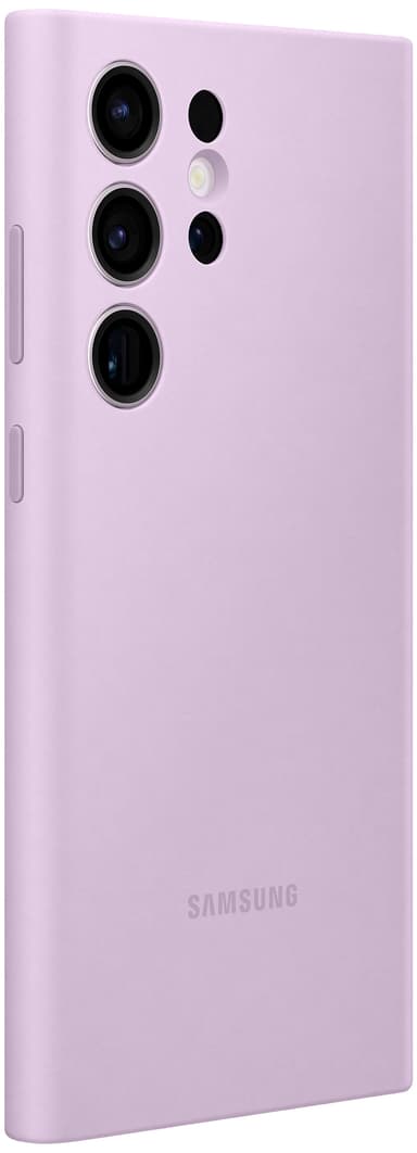 Samsung Galaxy S23 Ultra Silicone mobilskal (lila)