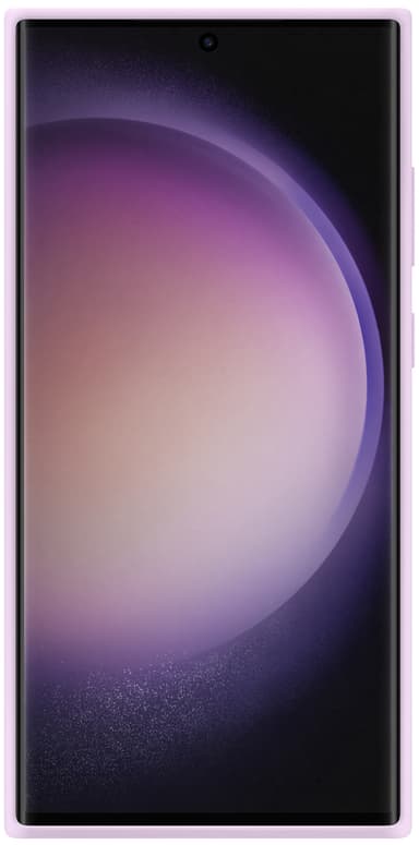 Samsung Galaxy S23 Ultra Silicone mobilskal (lila)