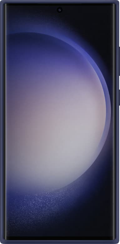 Samsung Galaxy S23 Ultra Silicone mobilskal (marinblå)