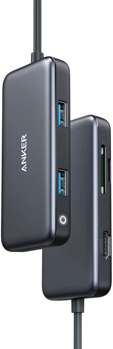 Anker Premium 5-i-1 USB-C hubb