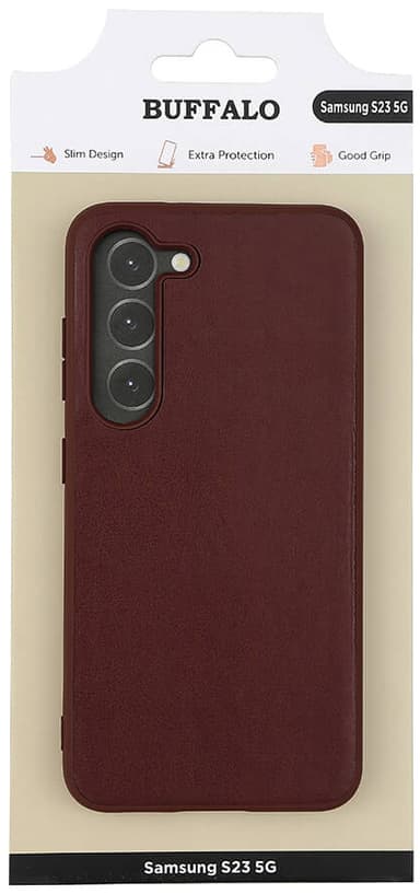Buffalo Samsung Galaxy S23 bakfodral (brunt)