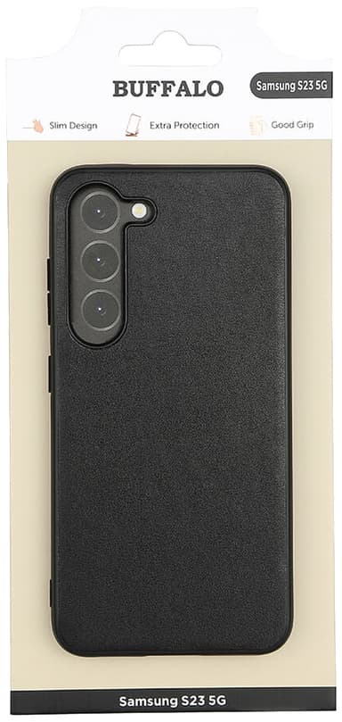 Buffalo Samsung Galaxy S23 bakfodral (svart)