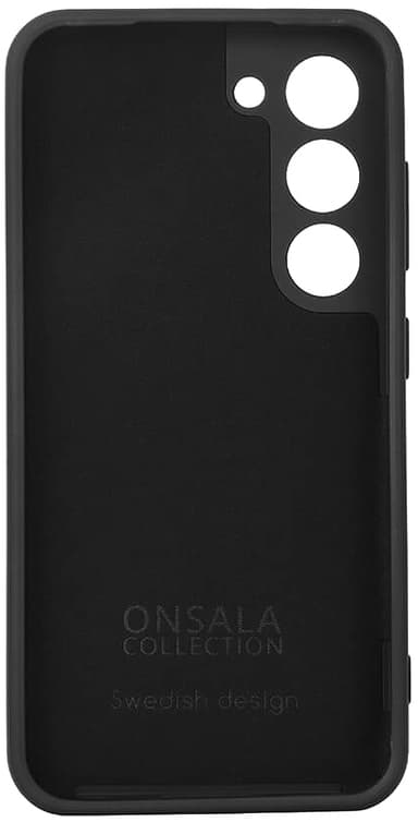 Onsala Samsung Galaxy S23 silikonfodral (svart)