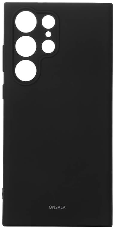 Onsala Samsung Galaxy S23 Ultra silikonfodral (svart)