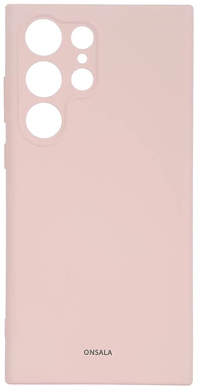 Onsala Samsung Galaxy S23 Ultra silikonfodral (rosa)