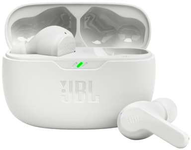 JBL Wave Beam true wireless in ear-hörlurar (vita)