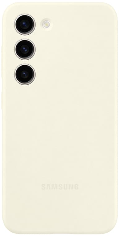 Samsung Galaxy S23 Silicone fodral (beige)