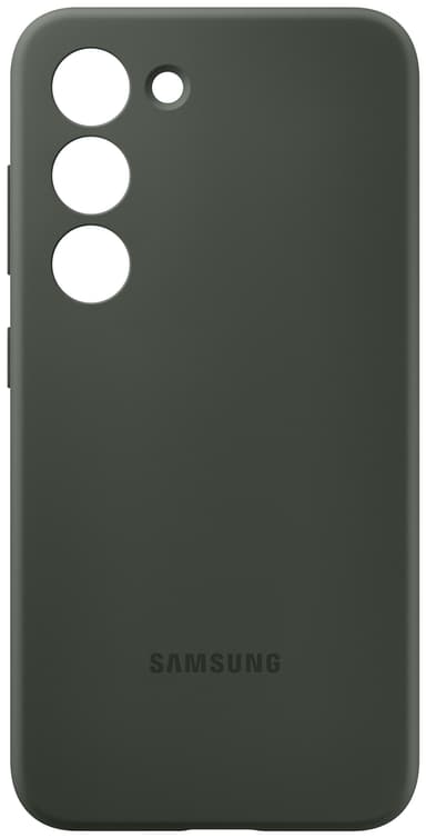 Samsung Galaxy S23 Silicone fodral (grönt)