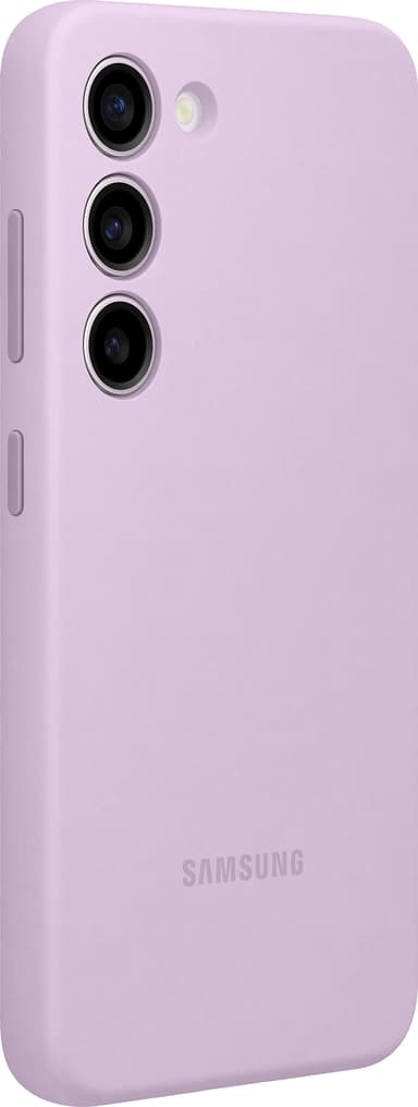 Samsung Galaxy S23 Silicone fodral (lila)
