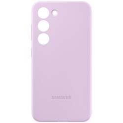 Samsung Galaxy S23+ Silicone fodral (lila)