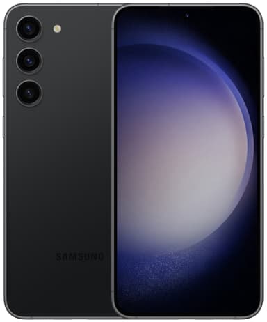 Samsung Galaxy S23 5G smartphone 8 256GB svart Elgiganten