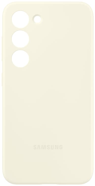 Samsung Galaxy S23 Silicone fodral (beige)
