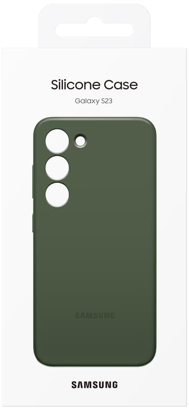 Samsung Galaxy S23 Silicone fodral (grönt)