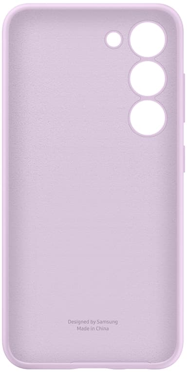 Samsung Galaxy S23 Silicone fodral (lila)