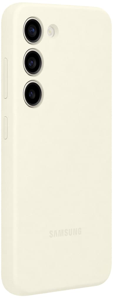 Samsung Galaxy S23 Silicone fodral (beige)