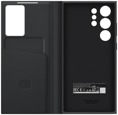 Samsung Galaxy S23 Ultra Smart View plånboksfodral (svart)