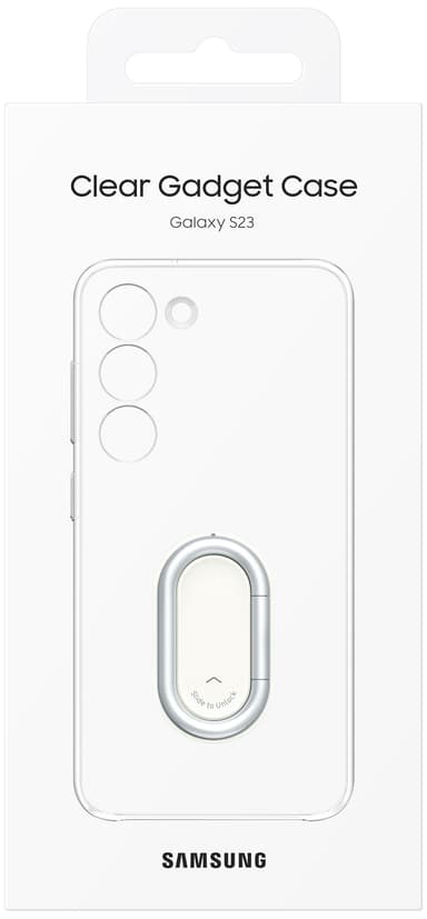 Samsung Galaxy S23 Clear Gadget fodral (transparent)