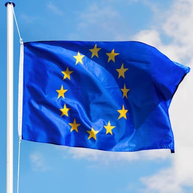tectake Aluminium Flaggstång - Europa