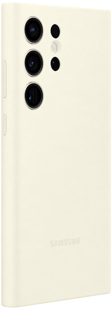 Samsung Galaxy S23 Ultra Silicone fodral (beige)