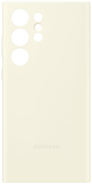 Samsung Galaxy S23 Ultra Silicone fodral (beige)
