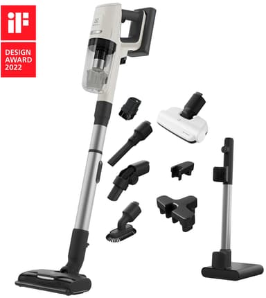 Electrolux Hygenic 800 skaftdammsugare EP81HB25SH (vit)