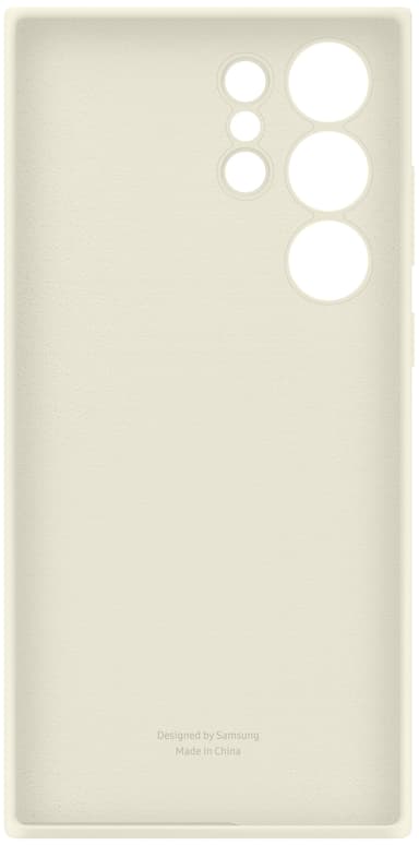 Samsung Galaxy S23 Ultra Silicone fodral (beige)