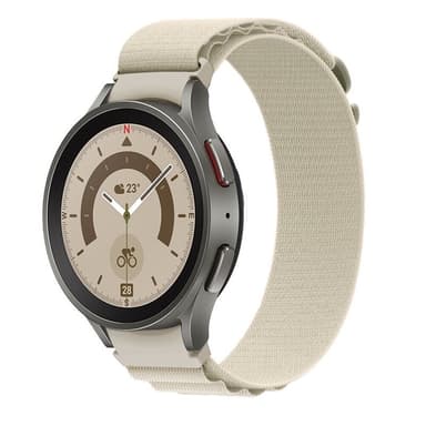 Artic Elastiskt nylon Armband Samsung Galaxy Watch 5 Pro (45mm) - Star