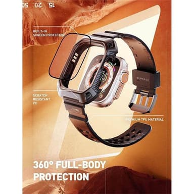 SUPCASE UB Pro Apple Watch Ultra 49mm - Svart
