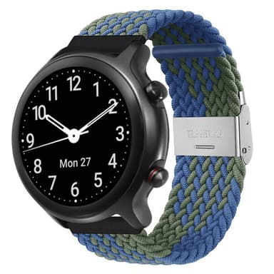 Flätat Elastiskt Armband Doro Watch - Blågrön