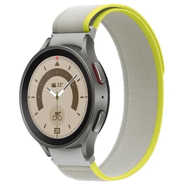 Tactik nylon Armband Samsung Galaxy Watch 5 Pro - Huangjian rice