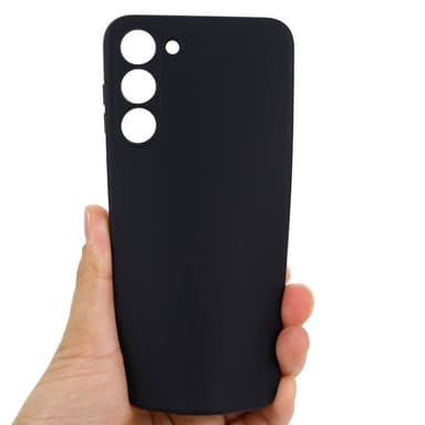 Liquid silikon skal Samsung Galaxy S23 Plus - Svart
