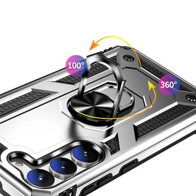 Sergeant Ring Case Samsung Galaxy S23 - Silver