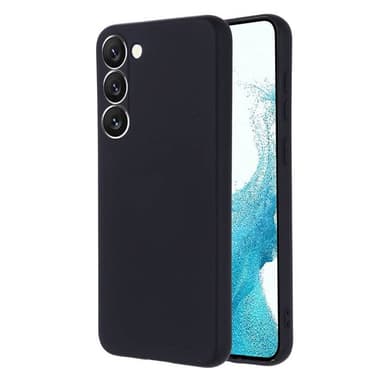 Liquid silikon skal Samsung Galaxy S23 Plus - Svart