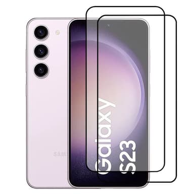 2-pack 5D glas skärmskydd Samsung Galaxy S23