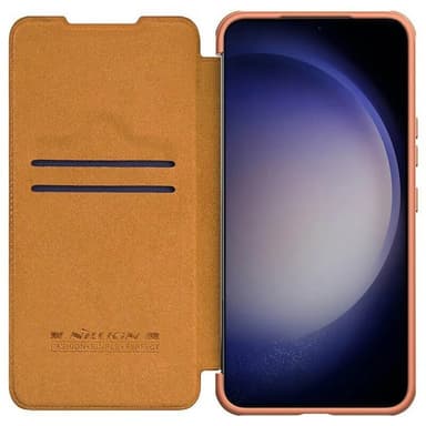 Nillkin Qin Pro flipcase Samsung Galaxy S23 Plus - Brun