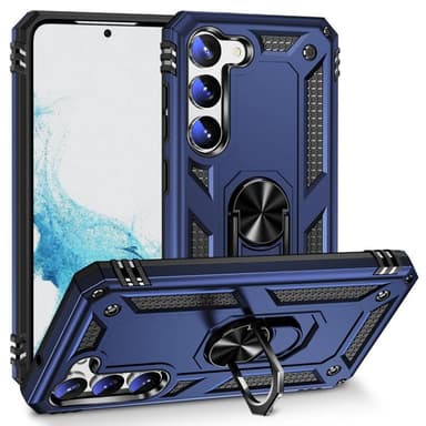 Sergeant Ring Case Samsung Galaxy S23 Plus - Blå