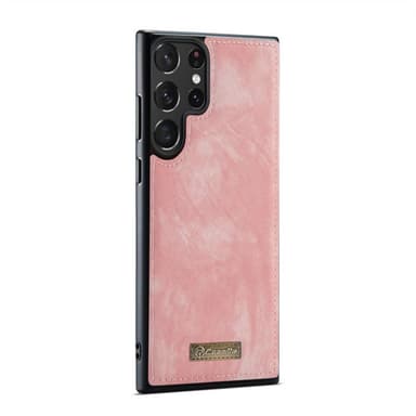 Multiplånbok CaseMe 11-kort Samsung Galaxy S23 Ultra - Rosa