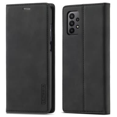 LC.IMEEKE Wallet Case Fodral till Samsung Galaxy A23 5G - Svart
