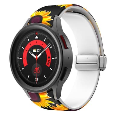 Samsung Galaxy Watch5+4 40 44mm Watch5 Pro 45mm Silikon Rem Solros