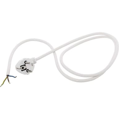 HAWA 1008289 Ström Anslutningskabel Vit 2.50 m
