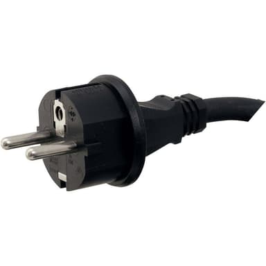 HAWA 1008260 Ström Anslutningskabel Svart 5.00 m