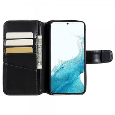 Nordic Covers Samsung Galaxy S23 Fodral Essential Leather Raven Black